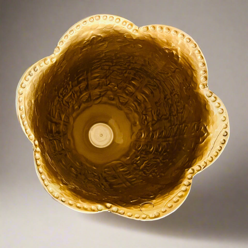 Antique Floral Carved Vase
