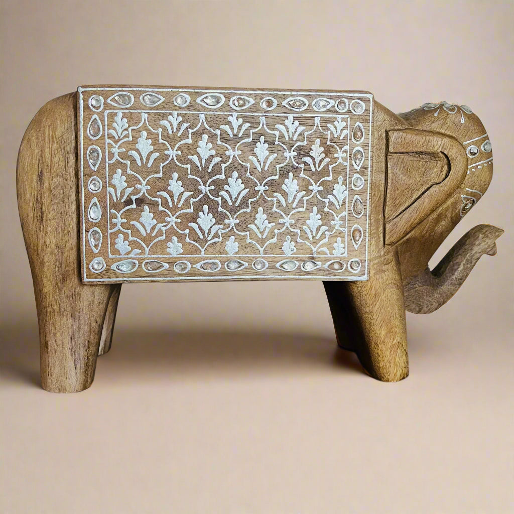 Elephant Wooden Holder