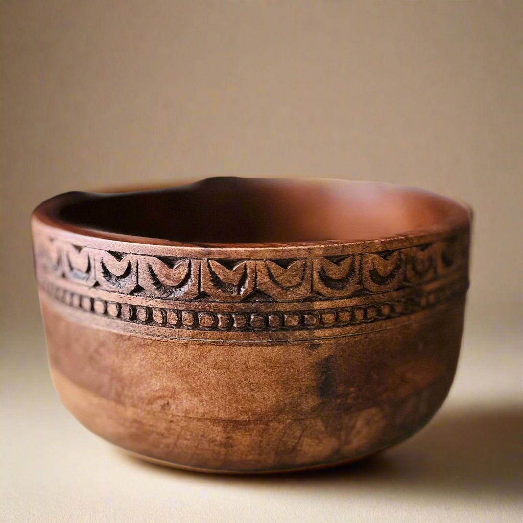 Handcrafted Wooden Decorative Bowl