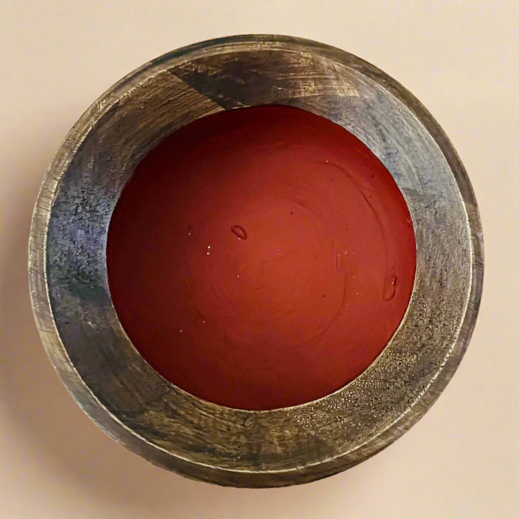 Crimson Hand painted Bowl